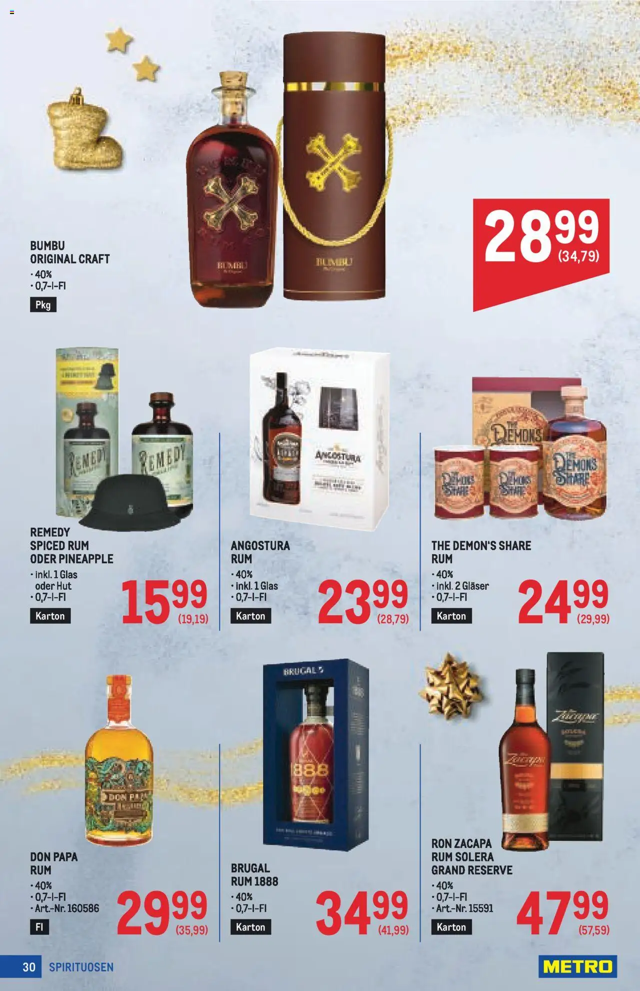 Metro  Deko & Geschenke gültig ab 16.10.2025 | Seite: 30 | Produkte: Hut
