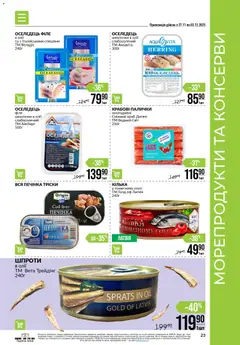 VARUS акції дійснийкції з 27.11.2025 | Сторінка: 23 | Товари: Соус, Сіль, Оселедець, Шпроти