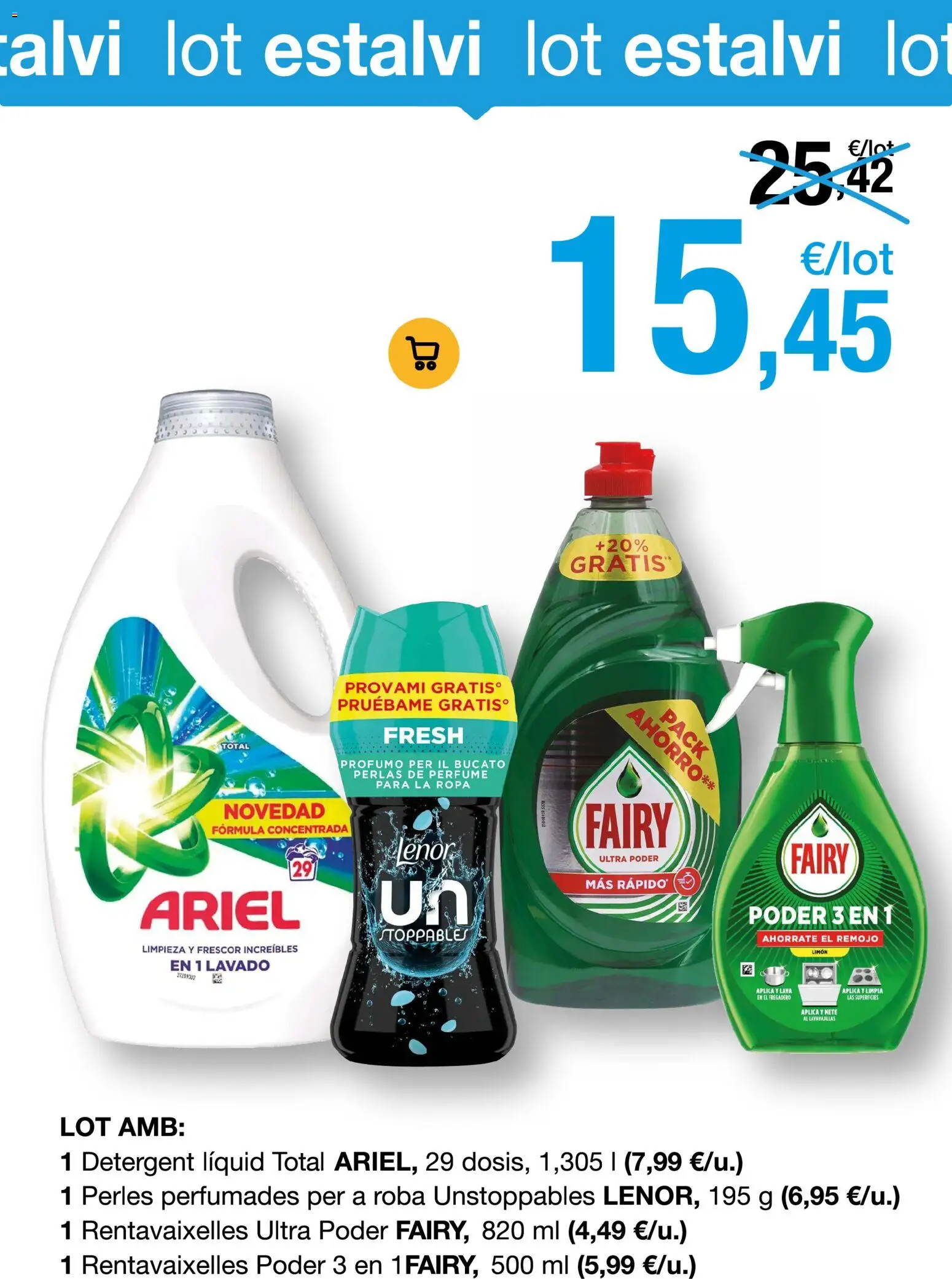 Bonpreu folleto │ válido desde el 20.01.2026 | Página: 11 | Productos: Perfume, Fregadero, Ropa