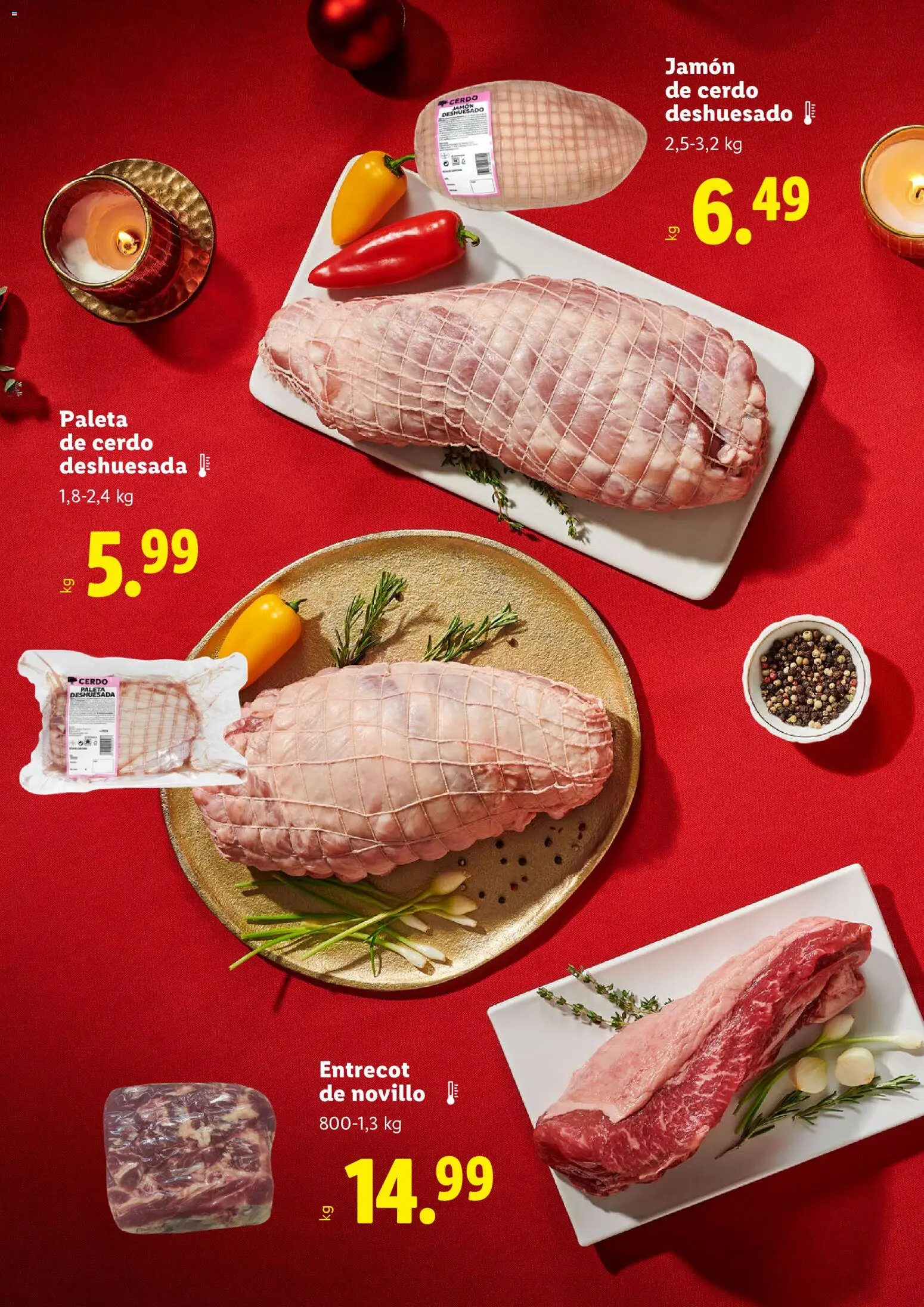 Lidl - Navidad Canarias │ válido desde el 20.11.2025 | Página: 12 | Productos: Jamón, Cerdo