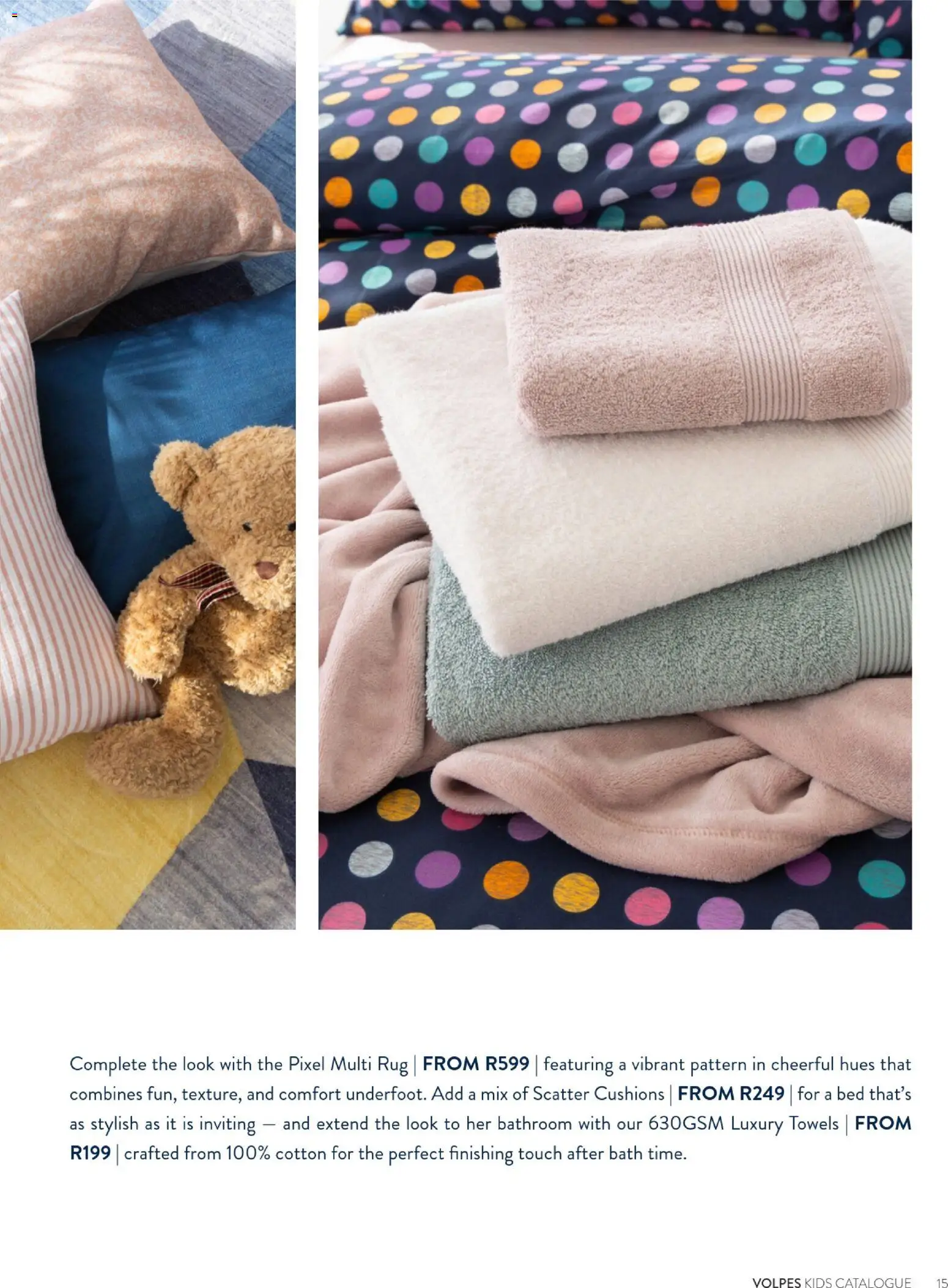 New Volpes catalogue – valid from 18.11.2025 | Page: 27 | Products: Rug, Bed, Bath