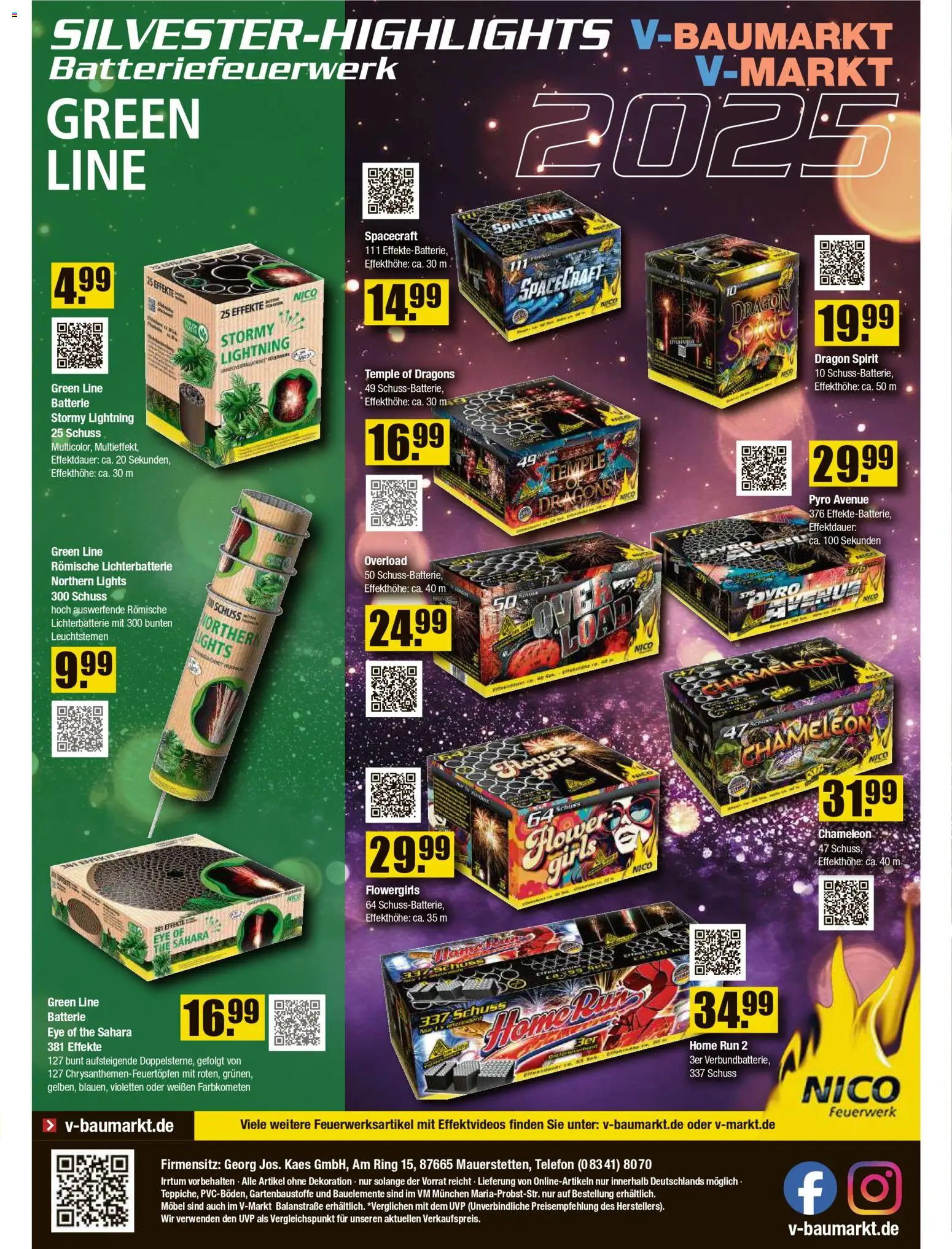 V-Markt - Feuerwerksverkauf – gültig ab 29.12.2025 | Seite: 8 | Produkte: Batterie, Telefon