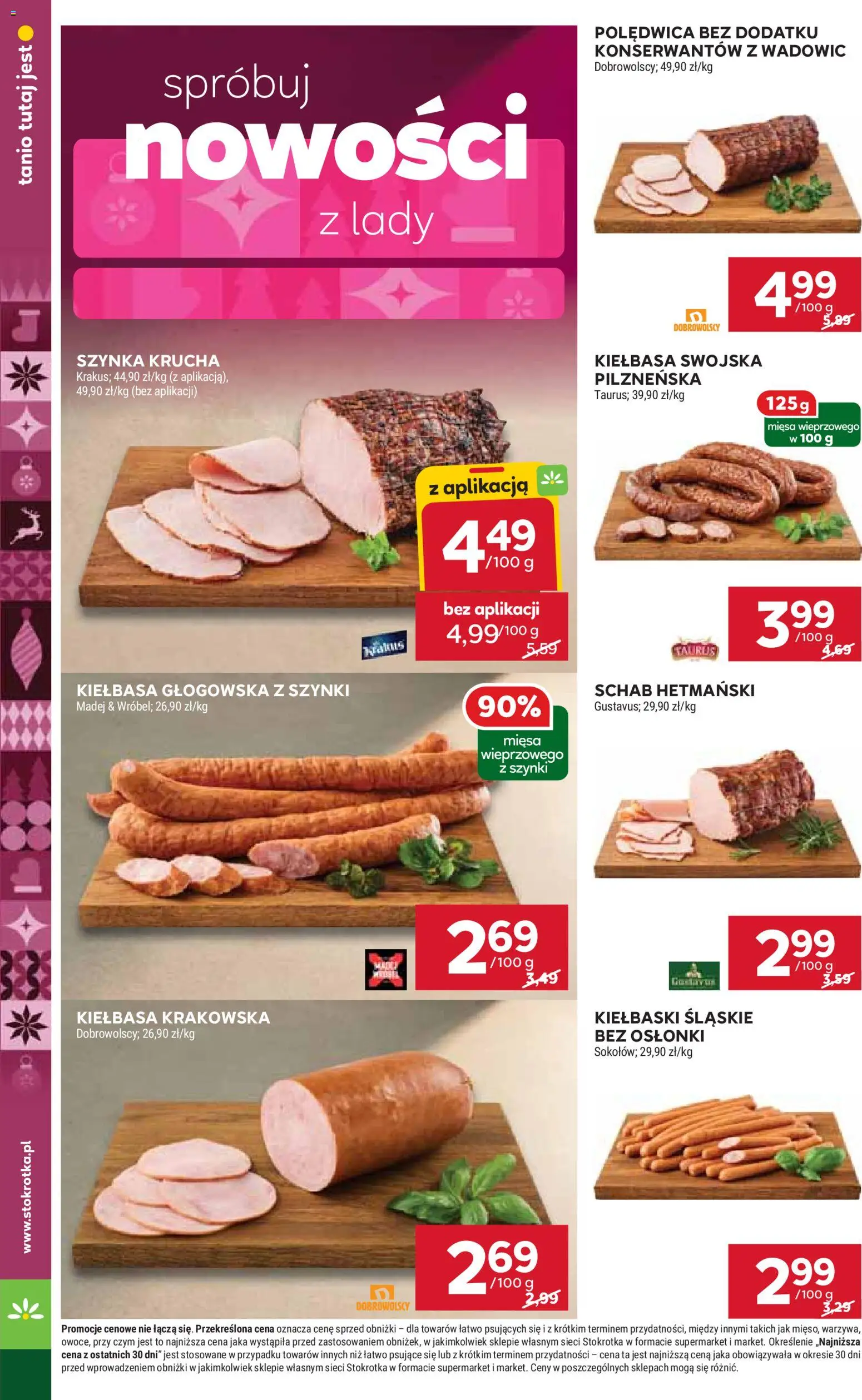 Stokrotka Black Friday od 27.11.2025 | Strona: 18 | Produkty: Kiełbasa, Szynka, Kiełbasa krakowska, Warzywa