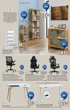  | Page: 7 | Produits: Bureau, Chaise gaming, Chaise de bureau, Étagère