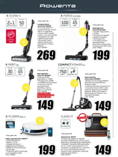 Anteprima del volantino Volantino Media World	 valido a partire dal 13.10.2025 | Pagina: 26 | Prodotti: Rullo, Robot aspirapolvere, Aspirapolvere, Navigazione