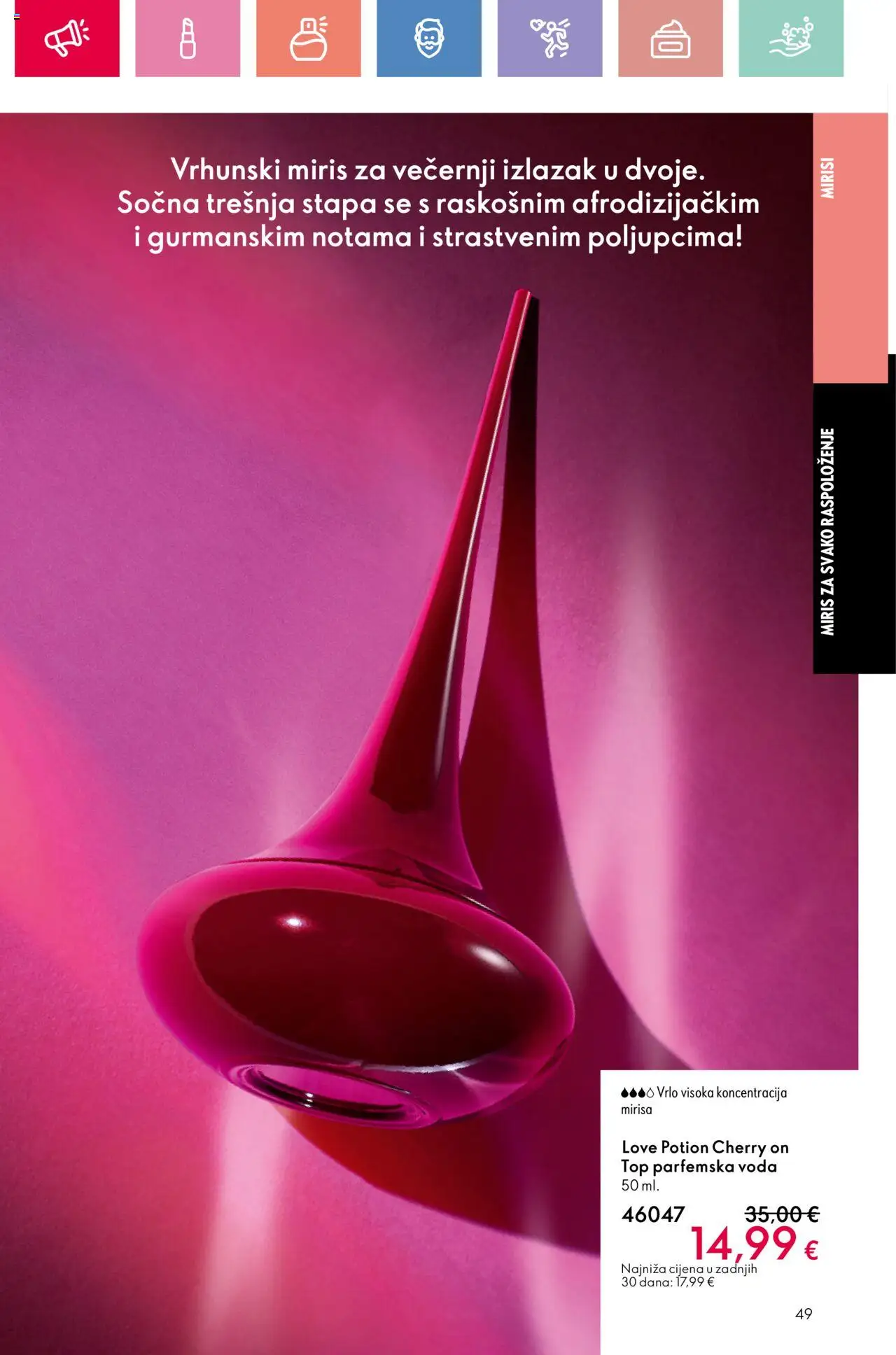 Oriflame katalog | vrijedi od 03.08.2025 | Stranica: 49 | Proizvodi: Miris, Voda