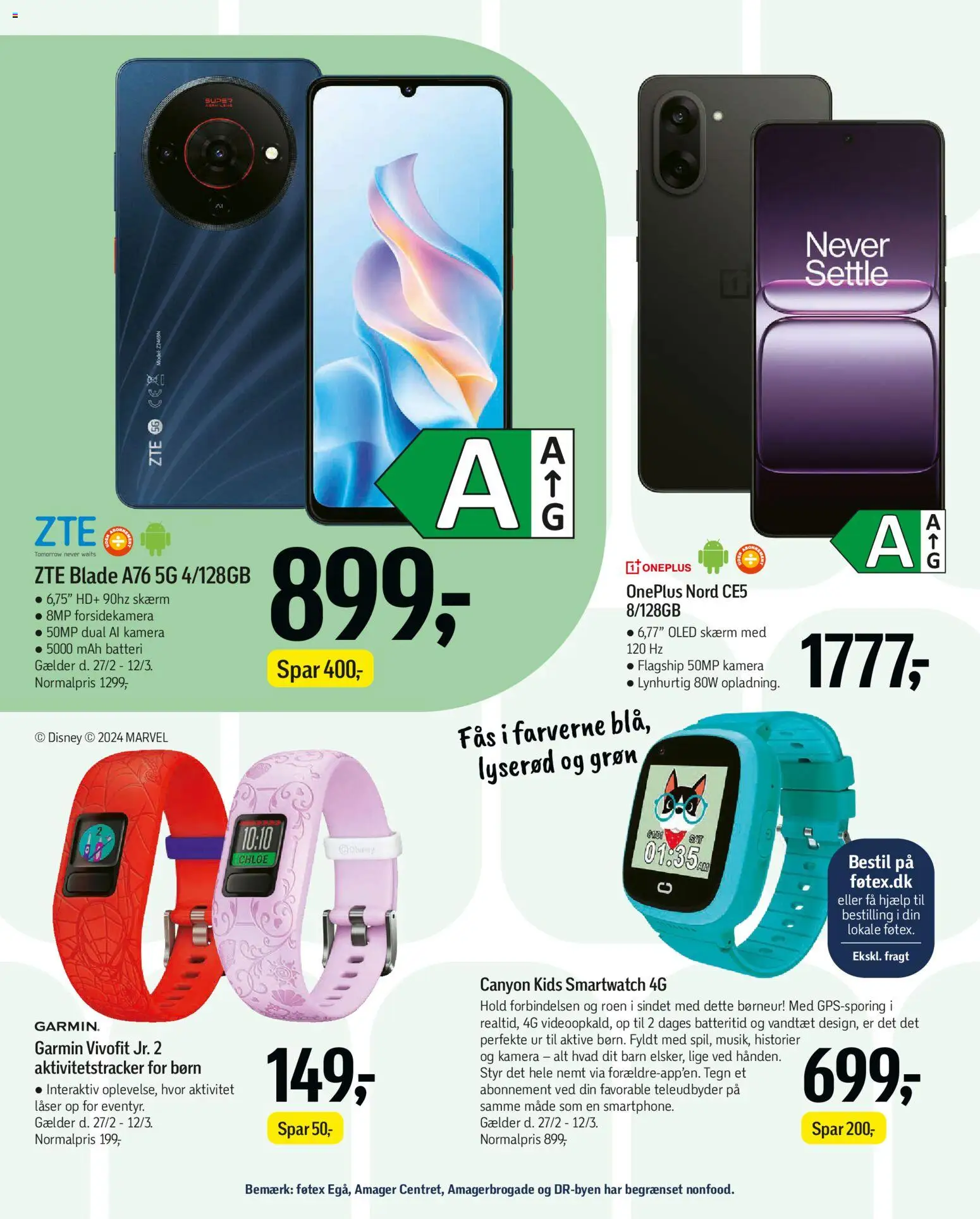 Føtex tilbudsavis – gyldig fra 27.02.2026 | Side: 66 | Produkter: Skærm, Ur, Kamera, Smartwatch