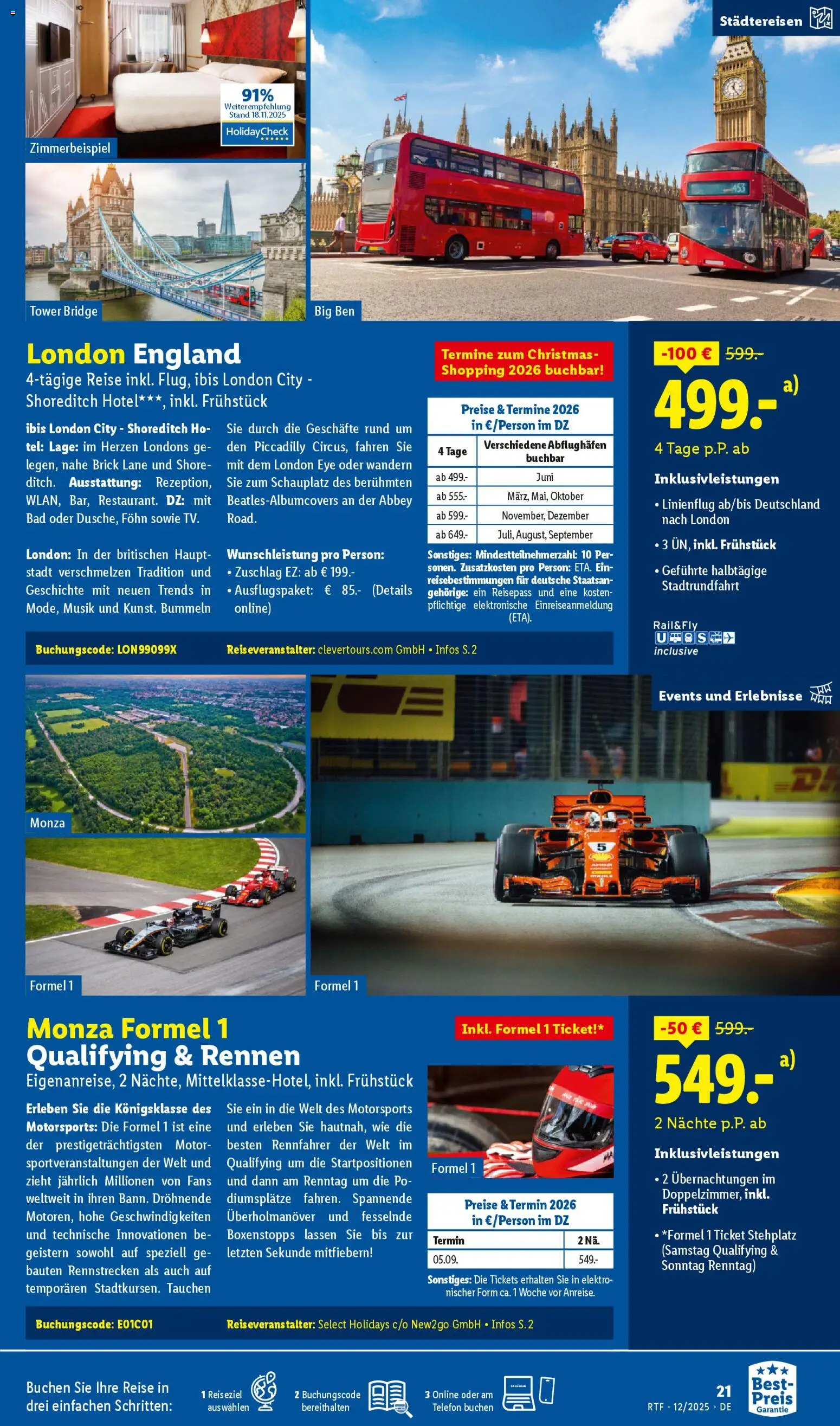 Lidl Reisen Dezember/Januar Reise-Highlights – gültig ab 12.12.2025 | Seite: 21 | Produkte: Bad, Föhn, Telefon