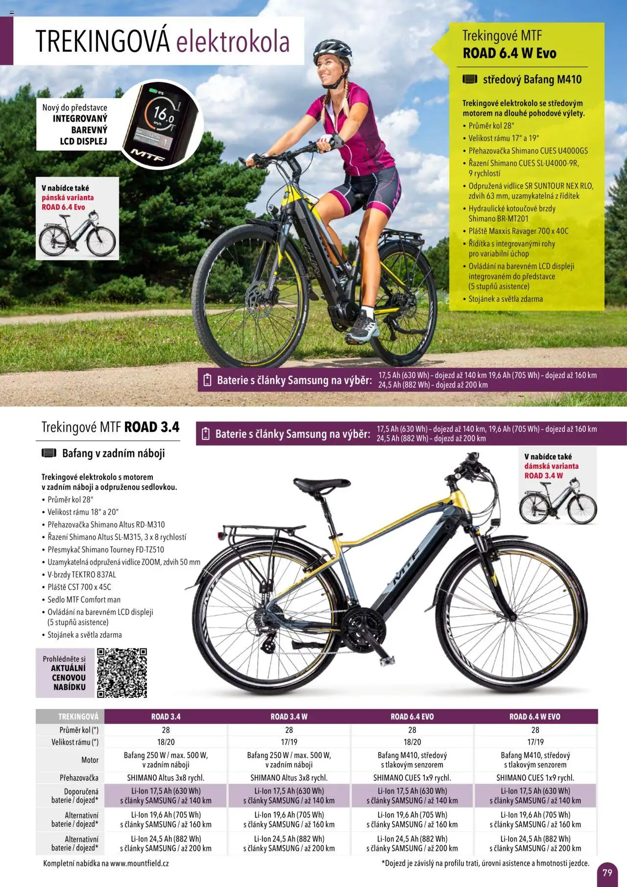 Mountfield katalog 2025 od 16.04.2025 | Strana: 79 | Produkty: Samsung, Elektrokolo, Baterie