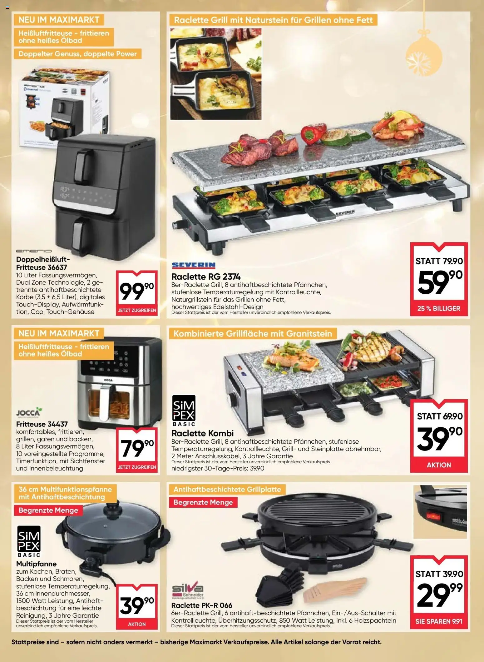 Maximarkt Ried gültig ab 18.12.2025 | Seite: 22 | Produkte: Grill