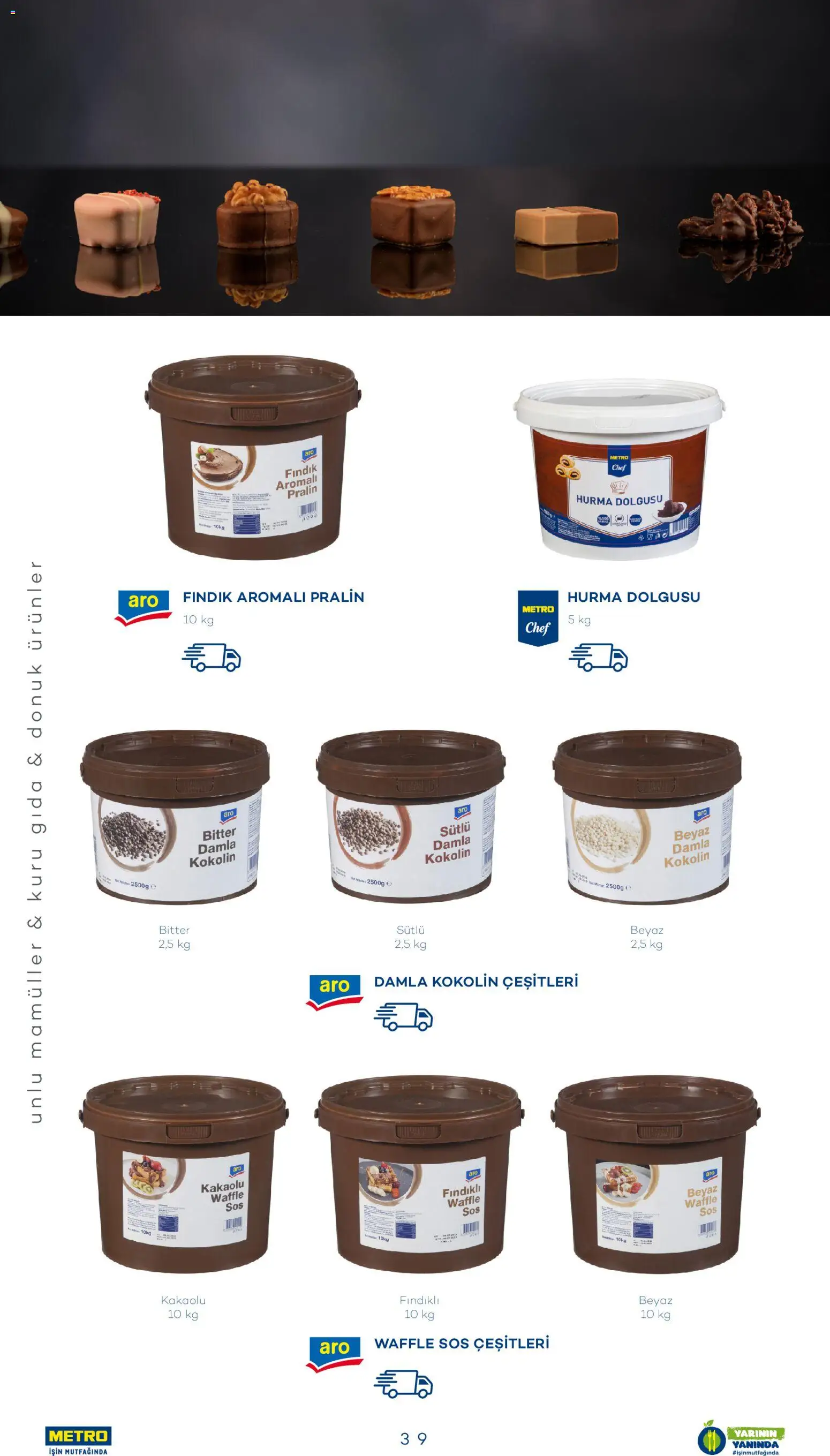 Metro - Sürdürülebilir Ürünler Kataloğu - 28.07.2025 tarihinden itibaren geçerlidir | Sayfa: 39 | Ürünler: Fındık, Sos, Hurma
