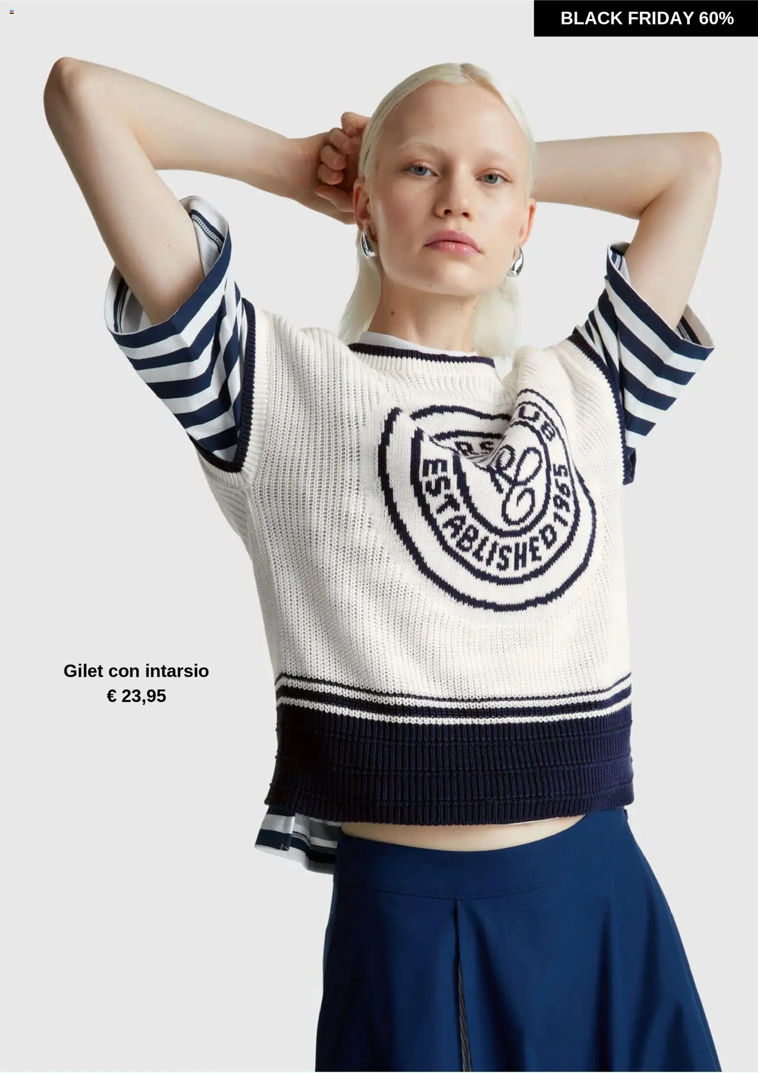 Volantino Benetton del 22.11.2025 | Pagina: 8 | Prodotti: Gilet