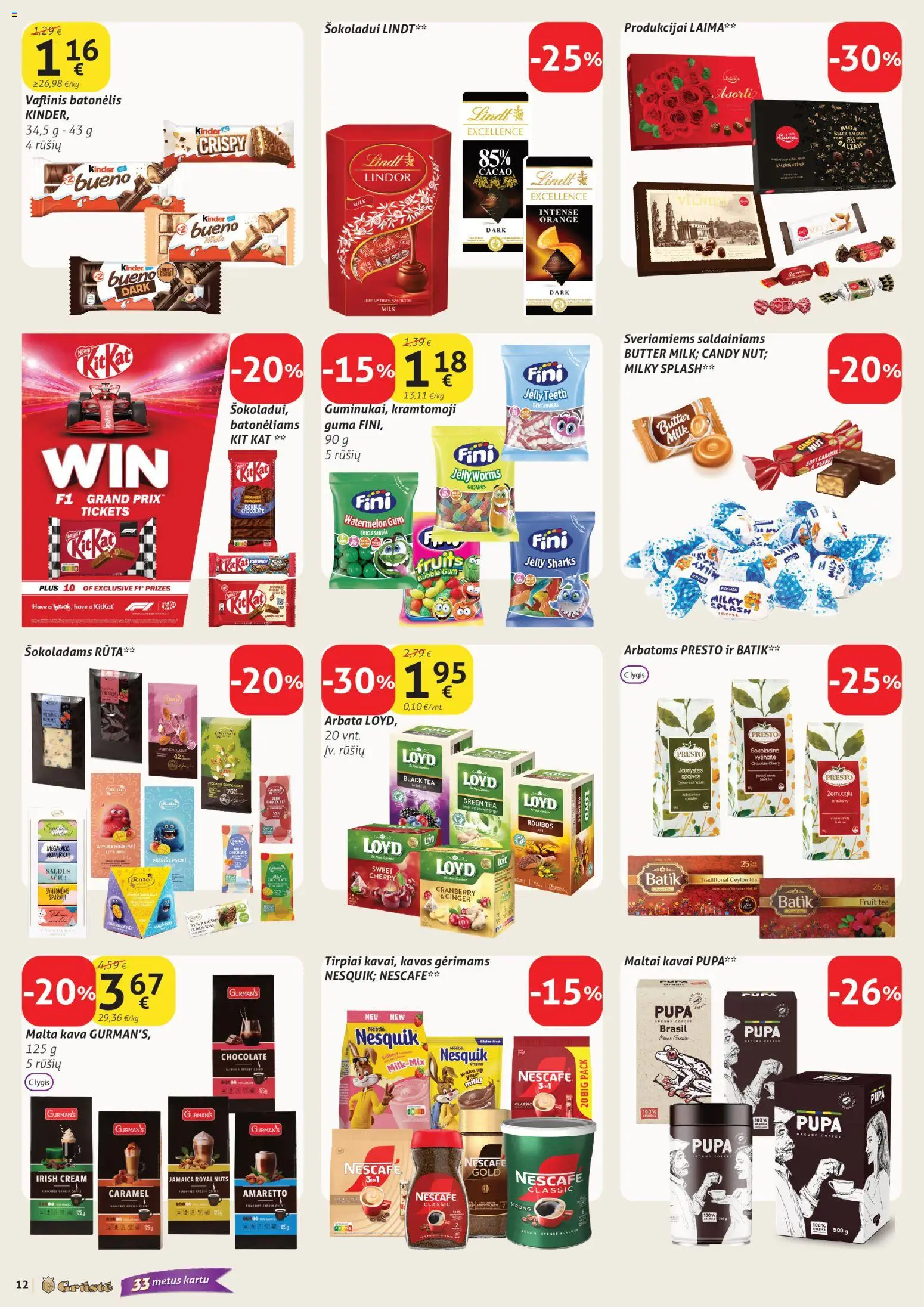 GRUSTE akcijos nuo 21.03.2026 | Puslapis: 12