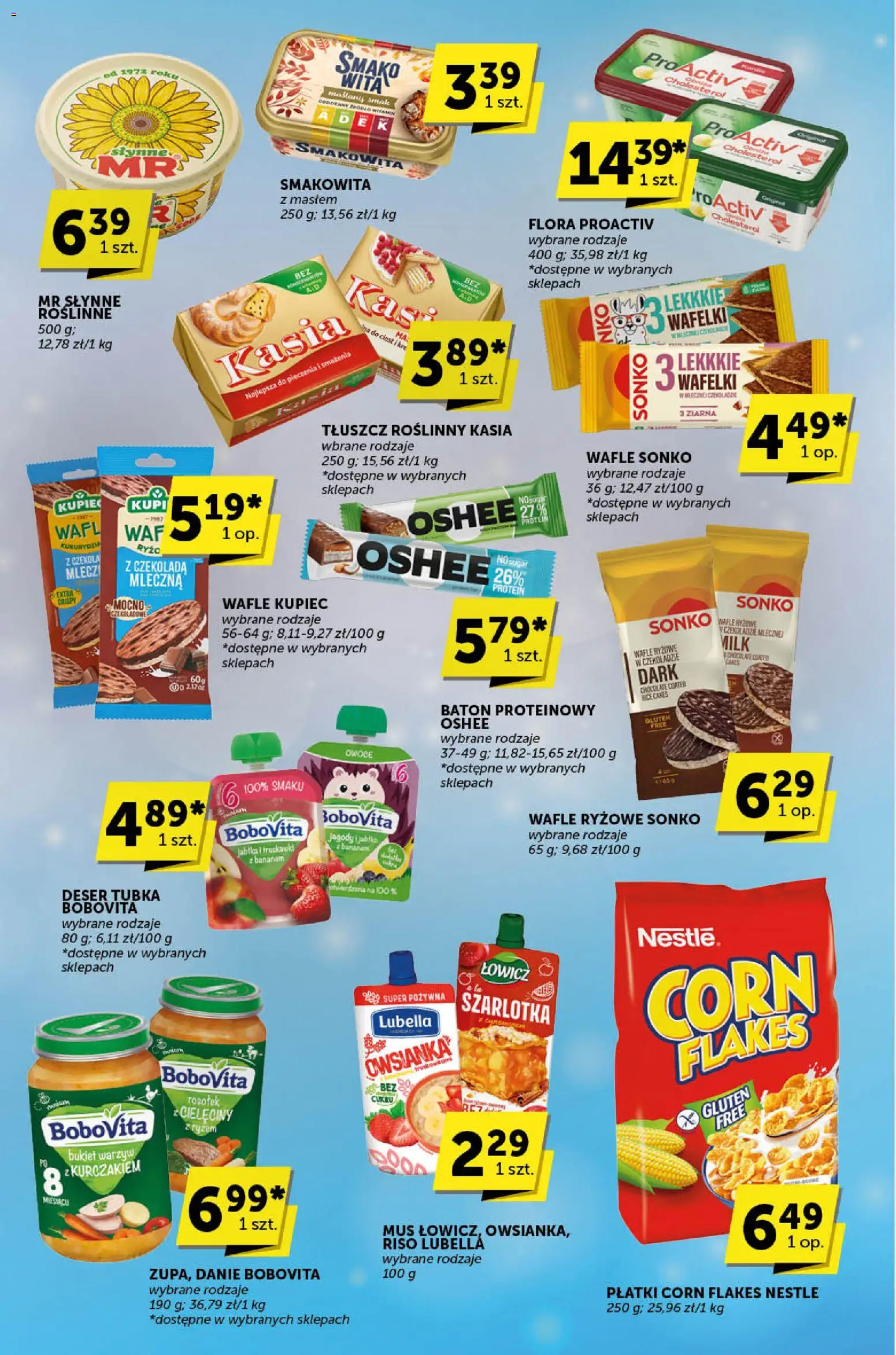 Groszek Gazetka - Katalog od 22.01.2026 | Strona: 5 | Produkty: Wafle ryżowe, Baton, Owoce, Corn Flakes