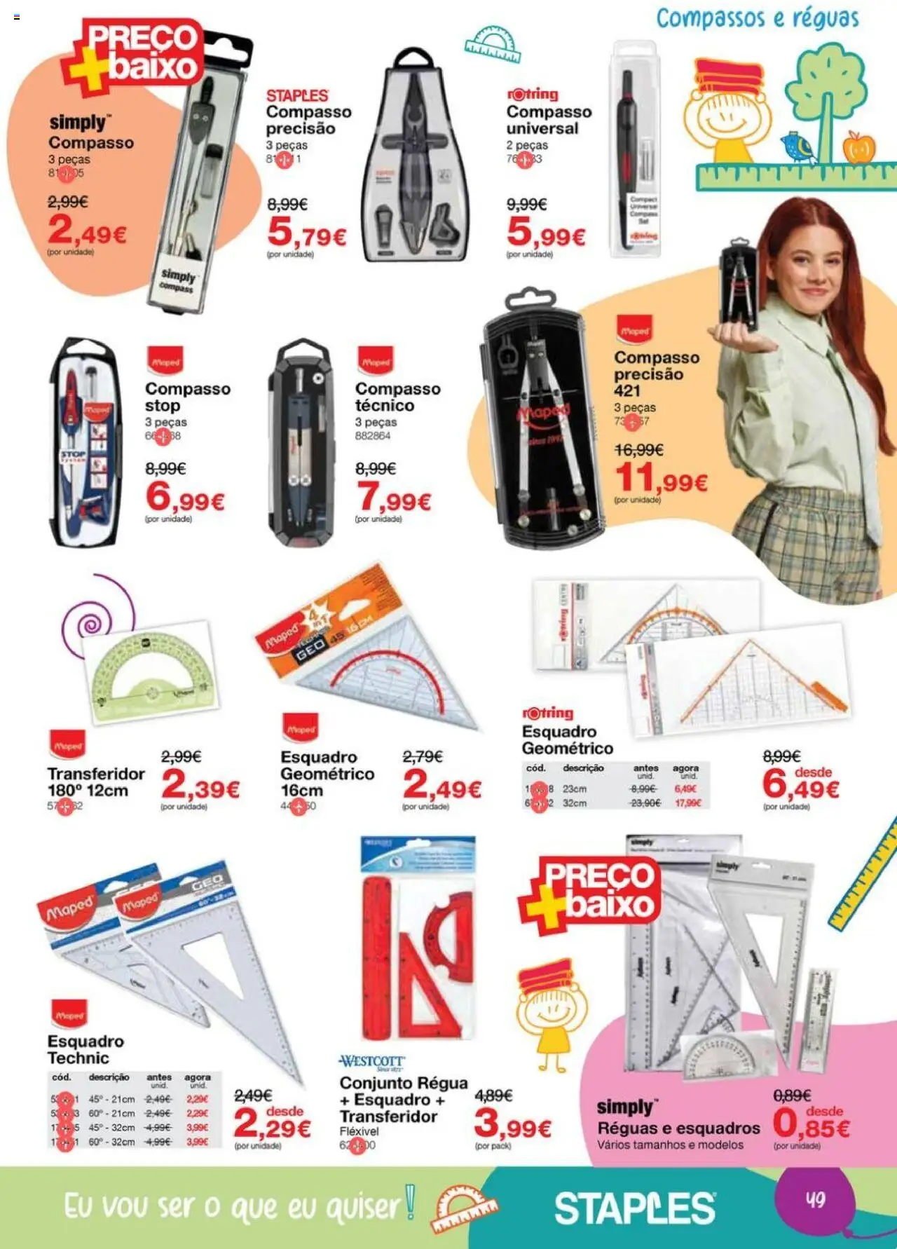 Staples - Folheto Regresso às Aulas 2025 │ válido de 18.08.2025 | Página: 49