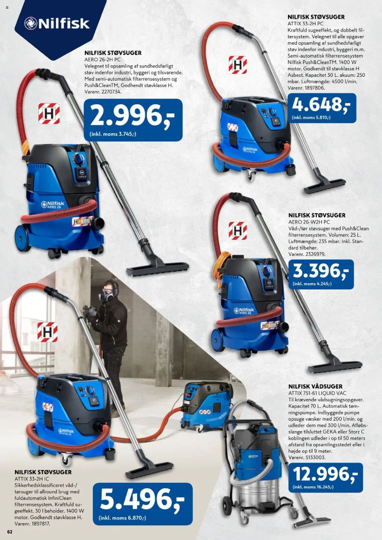 Davidsen Tilbudsavis gyldig fra 23.03.2025 | Side: 62 | Produkter: PC, Støvsuger