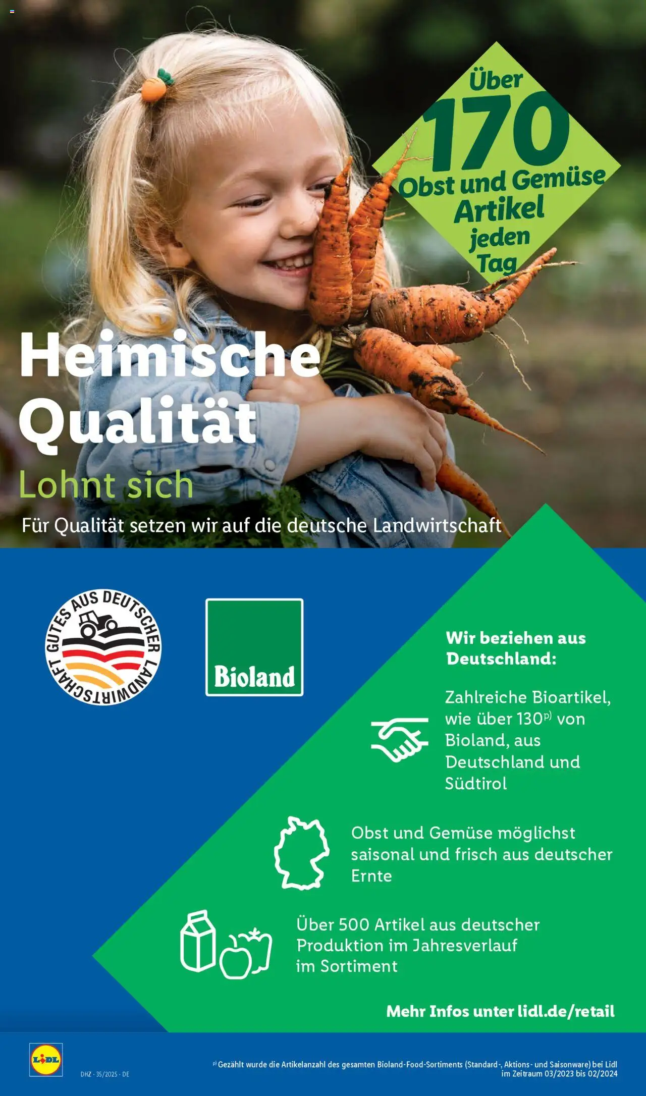 Lidl Prospekt Uffenheim - gültig ab dem 25.08.2025 | Seite: 10 | Produkte: Gemüse, Obst