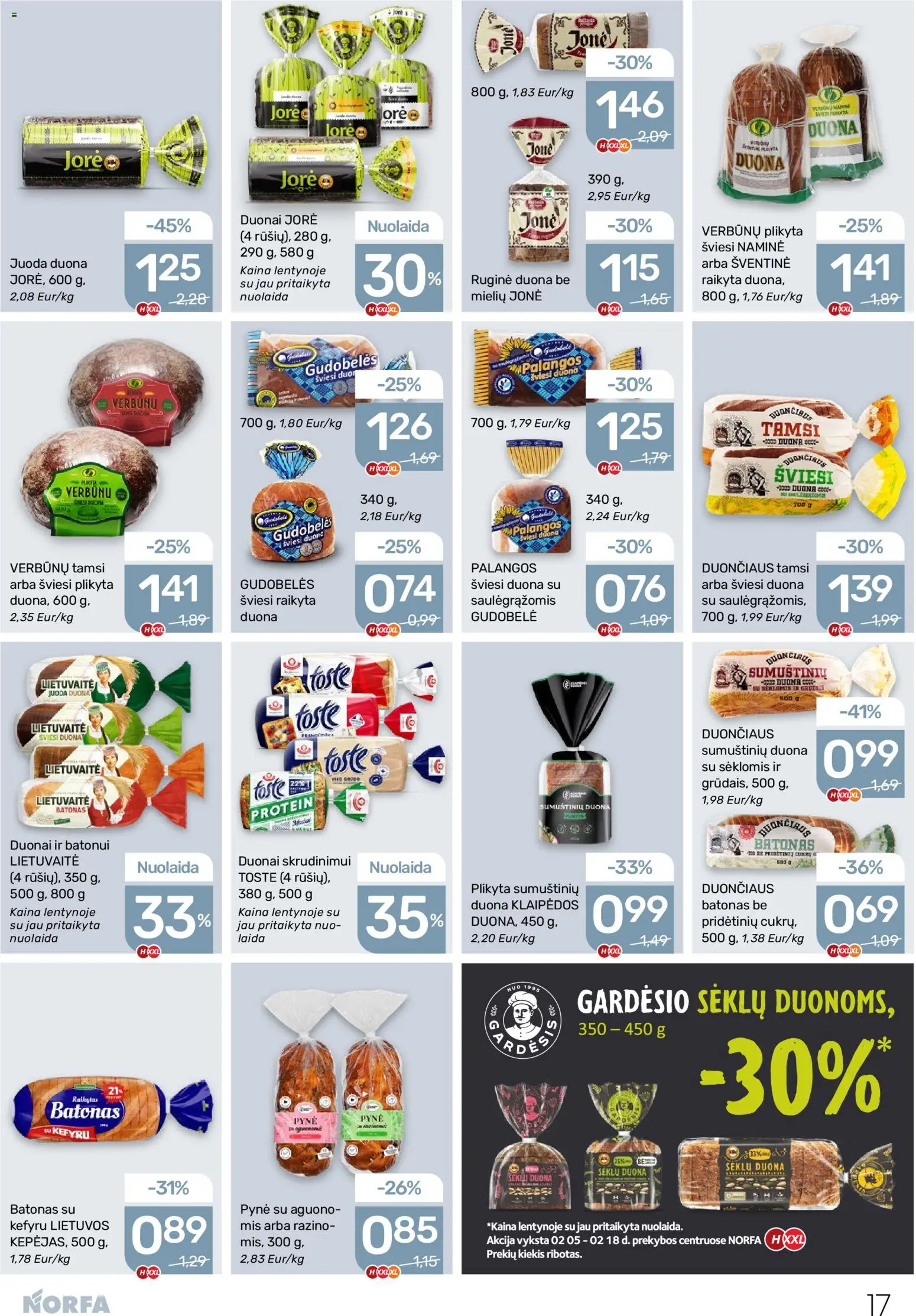NORFA akcijos nuo 05.02.2026 | Puslapis: 17