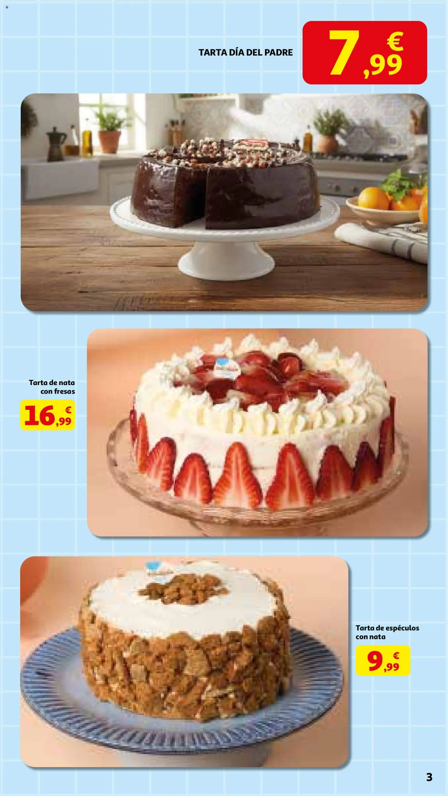 Alcampo - Dia del Padre │ válido desde el 04.03.2026 | Página: 3 | Productos: Fresas