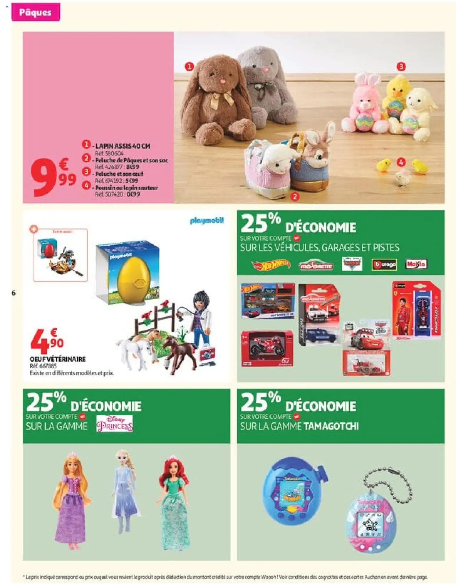 {H1} | Page: 6 | Produits: Sac, Playmobil, Peluche, Lapin