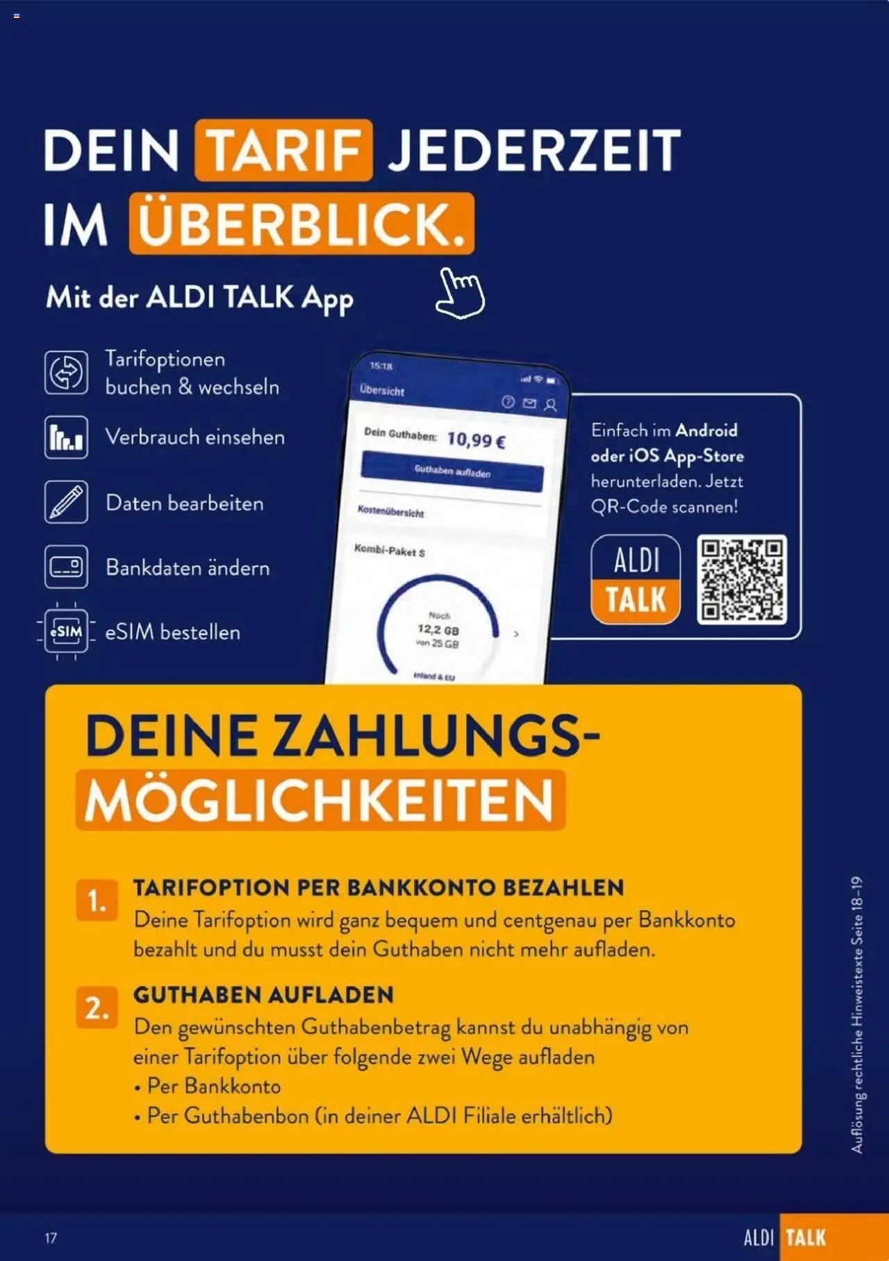 Aldi Süd Talk – gültig ab 18.09.2025 | Seite: 17