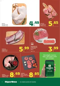 Vista previa HiperDino folleto válido desde el 09.04.2026 | Página: 4 | Productos: Bandeja