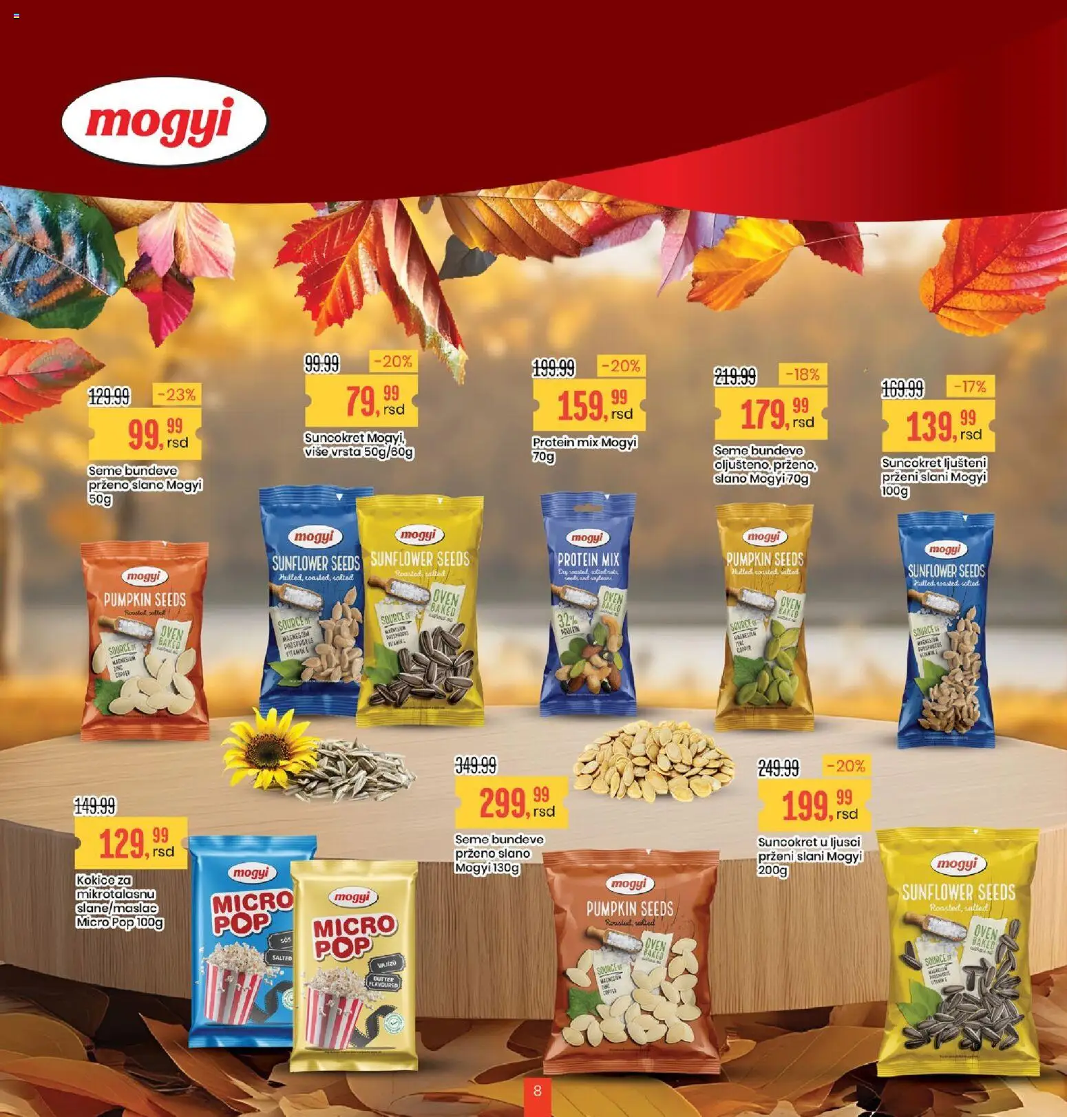 Aroma Market katalog - važi od 05.12.2025 | Strana: 8 | Proizvode: Protein, Sos