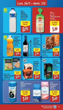 Vista previa GOLDEN BRIDGE® Muesli crujiente, Chocolate - Con frutas 500 g válido desde el 26.01.2026 | Página: 11 | Productos: Leche, Chocolate, Café molido, Ροζ πιπέρι