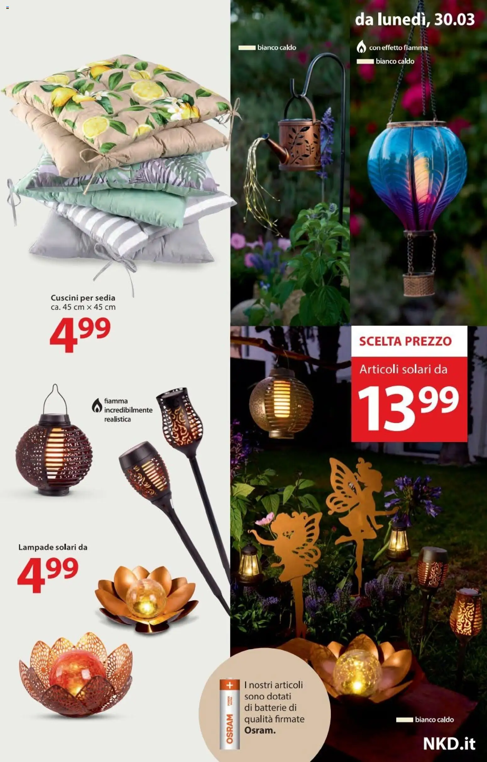 Volantino NKD del 30.03.2026 | Pagina: 7 | Prodotti: Sedia, Batterie