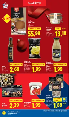 LIDL - Prévisualisation de Velouté de poireaux aux Saint-Jacques, 490 g valide à partir de 27.11.2025 | Page: 28
