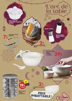 Maxi Bazar - Prévisualisation de Maxi Bazar - Catalogue saisonnier Maxi Bazar valide à partir de 02.02.2026 | Page: 7 | Produits: Soupe, Table, Huile, Vinaigre