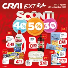 Anteprima del volantino CRAI Extra Ravenna catalogo valido a partire dal 21.08.2025