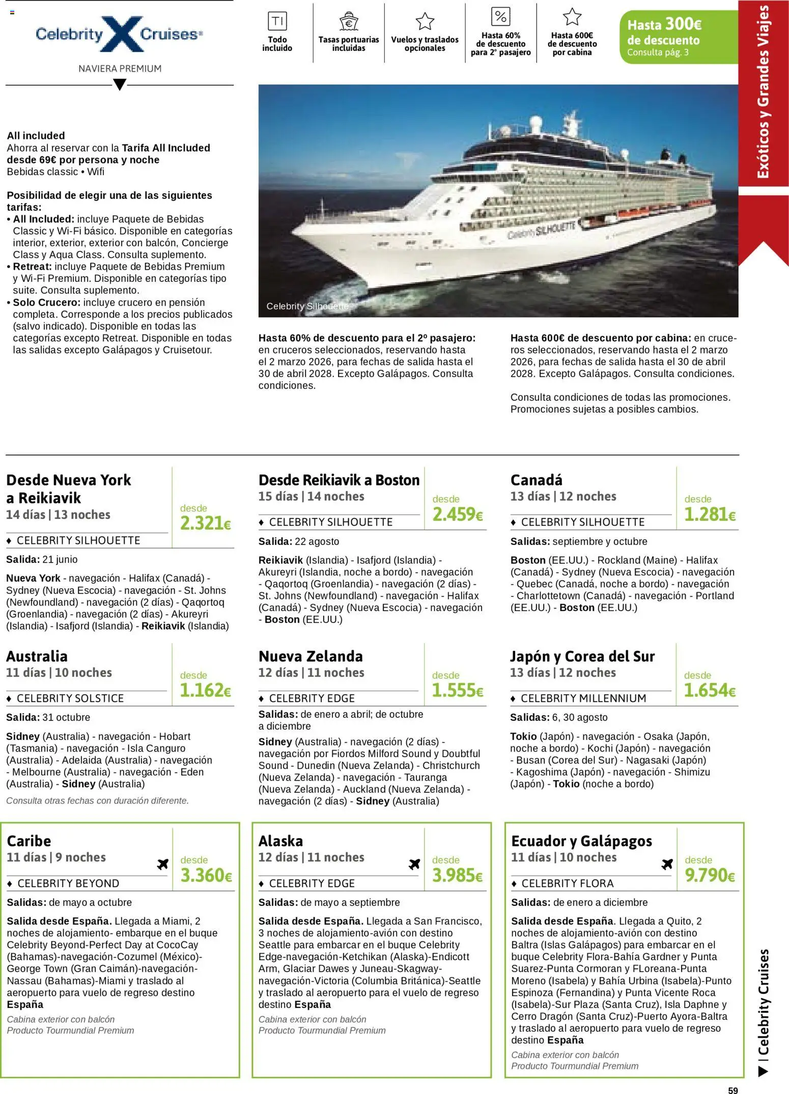 Viajes El Corte Inglés Semana del Crucero │ válido desde el 07.01.2026 | Página: 60 | Productos: Navegación