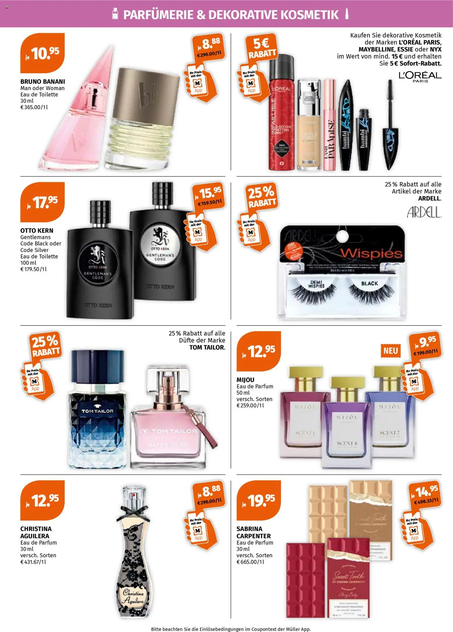 Müller Prospekt 	 – gültig ab 27.04.2026 | Seite: 2 | Produkte: Toilette, Parfüm, Eau de Toilette, Eau de Parfum
