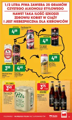 POLOmarket Gazetka od 11.06.2025 | Strona: 55 | Produkty: Piwo Bosman, Piwo