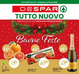 Anteprima del volantino Despar Nuova apertura Savignano sul Panaro catalogo valido a partire dal 16.12.2025