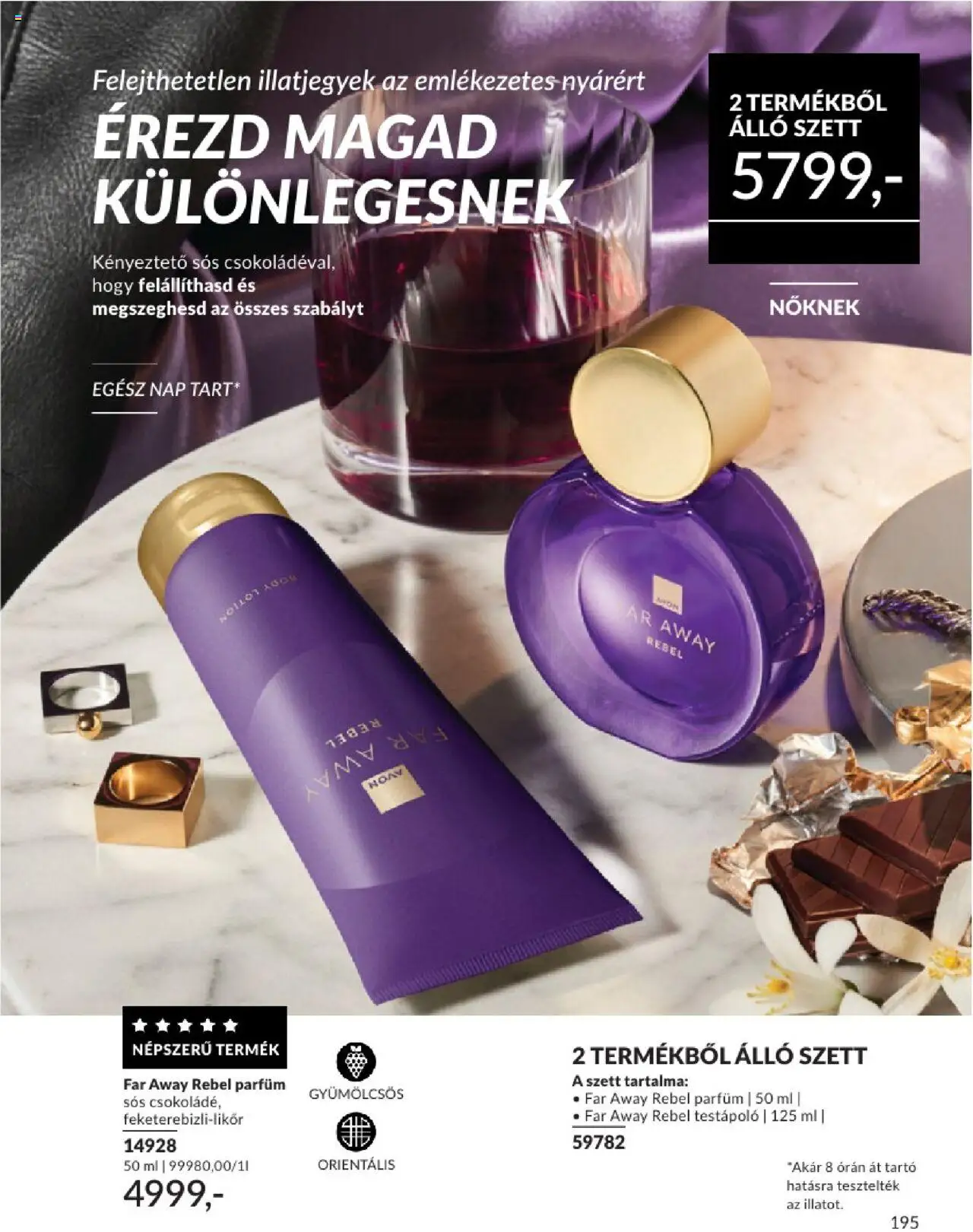 Avon akciós ujság - amely érvényes a következő dátumtól: 01.08.2025 | Oldal: 194