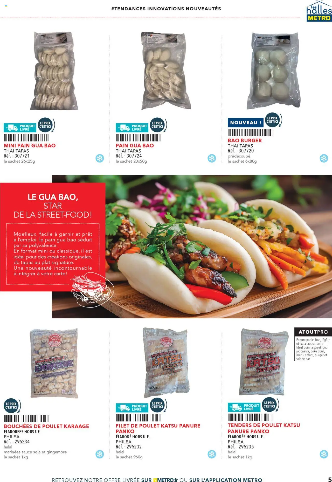  | Page: 5 | Produits: Salade, Gingembre, Pain, Livre