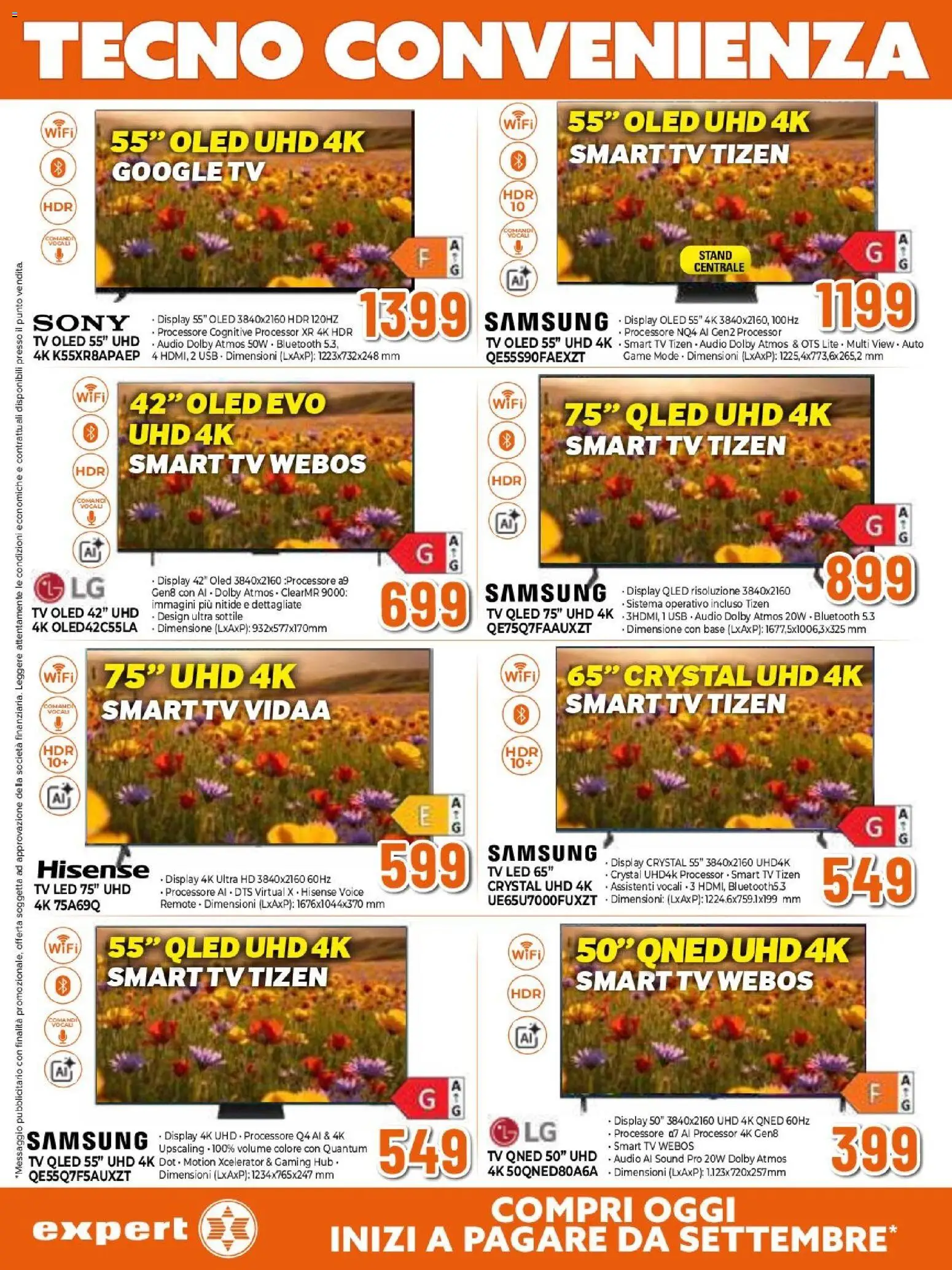 Volantino Expert del 26.03.2026 | Pagina: 13 | Prodotti: TV, Audio, USB, Samsung