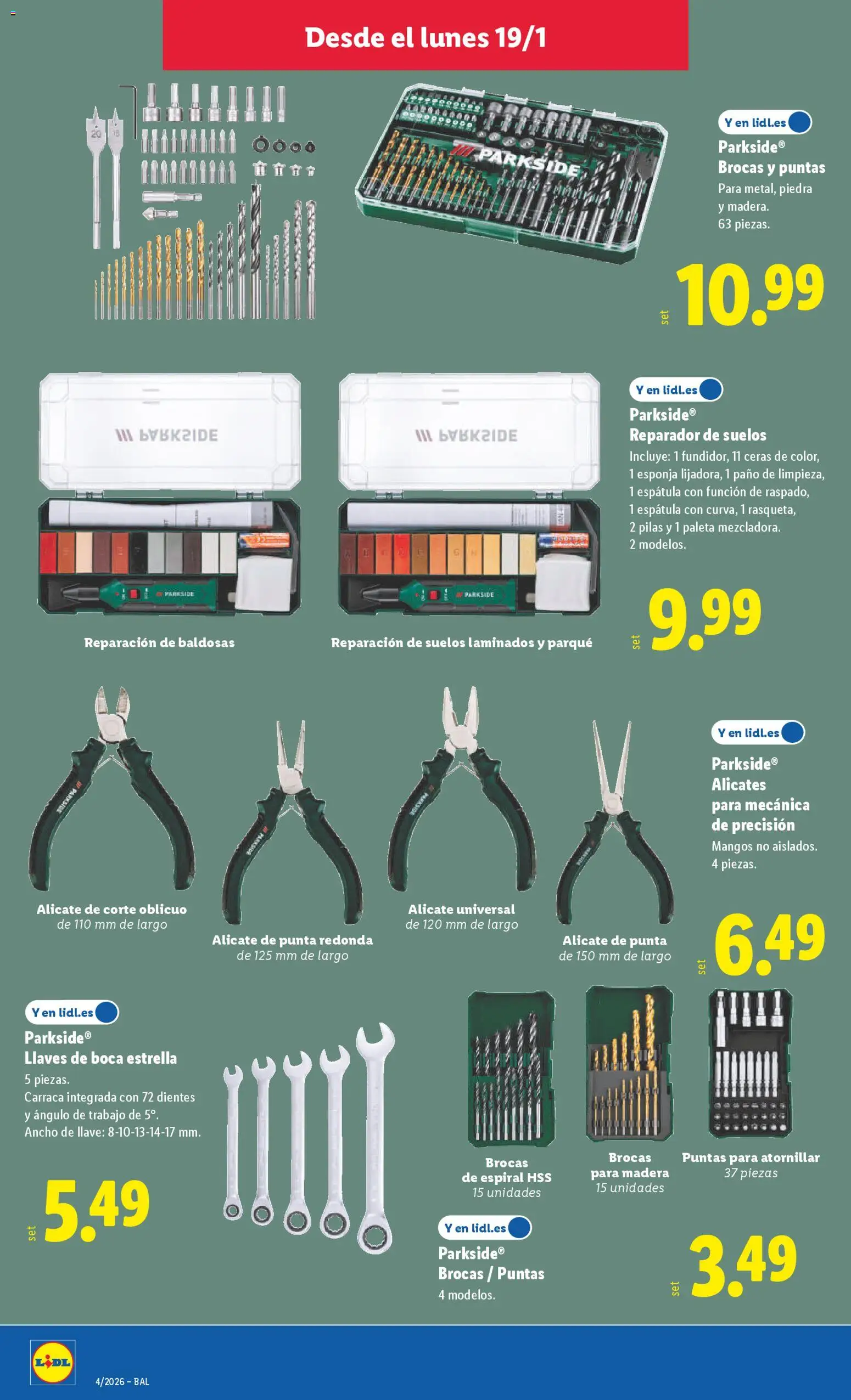 Lidl folleto de bazar │ válido desde el 19.01.2026 | Página: 6 | Productos: Esponja