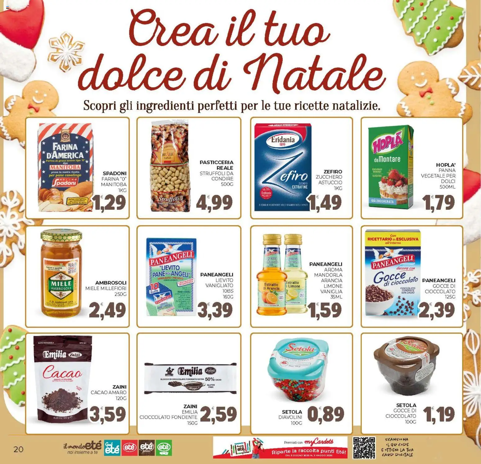 Volantino Eté del 02.12.2025 | Pagina: 20 | Prodotti: Tè, Zucchero, Astuccio, Amaro