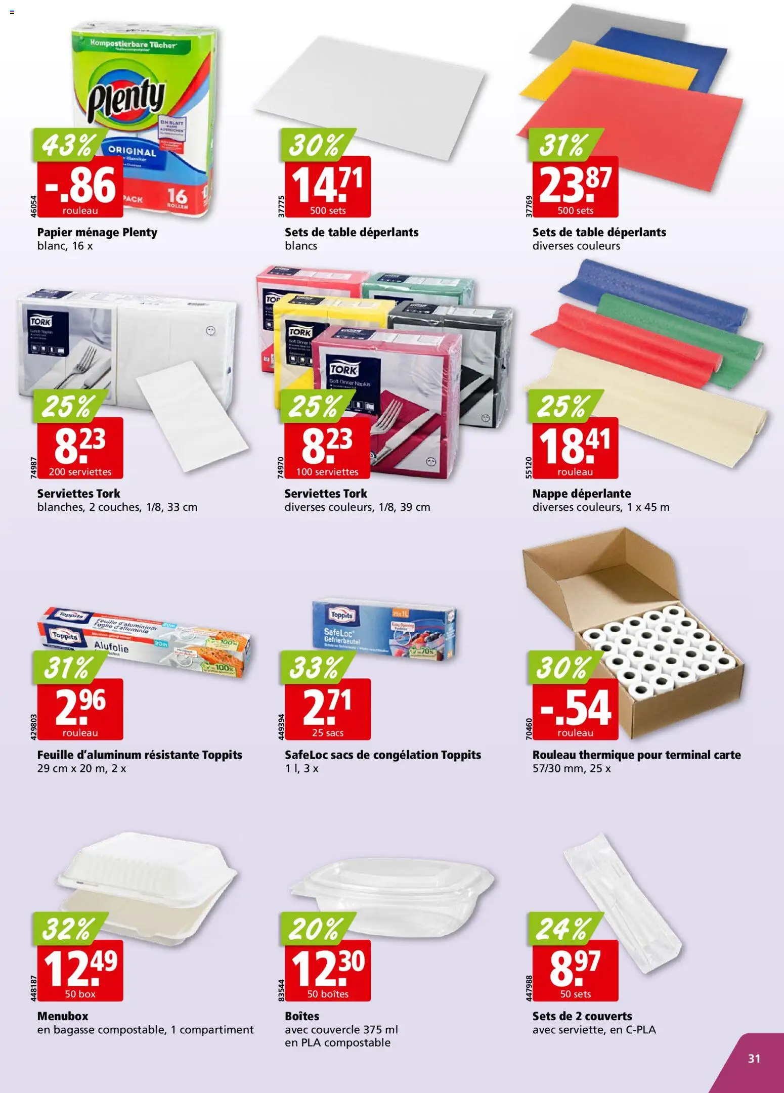 Aligro Aktionen Chavannes, Matran, Genève, Sion – gültig ab 10.11.2025 | Seite: 31 | Produkte: Box