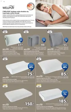 Pogląd oferty "JYSK Gazetka" - ważna od 10.12.2025 | Strona: 12 | Produkty: Poduszka, Pianki