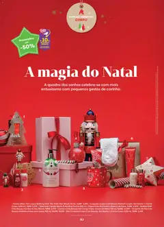 Pré-visualização Auchan - Vem aí o Natal válido de 06.11.2025 | Página: 10 | Produtos: Sabonete líquido, Caneca, Sabonete, Creme