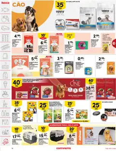 Pré-visualização ALIMENTO SECO P/CÃO PURINA ONE, Alimento seco para cão Purina One. VÁRIOS SABORES EMB.: 12 KG válido de 21.10.2025 | Página: 50 | Produtos: Purina one, Frango, Carne