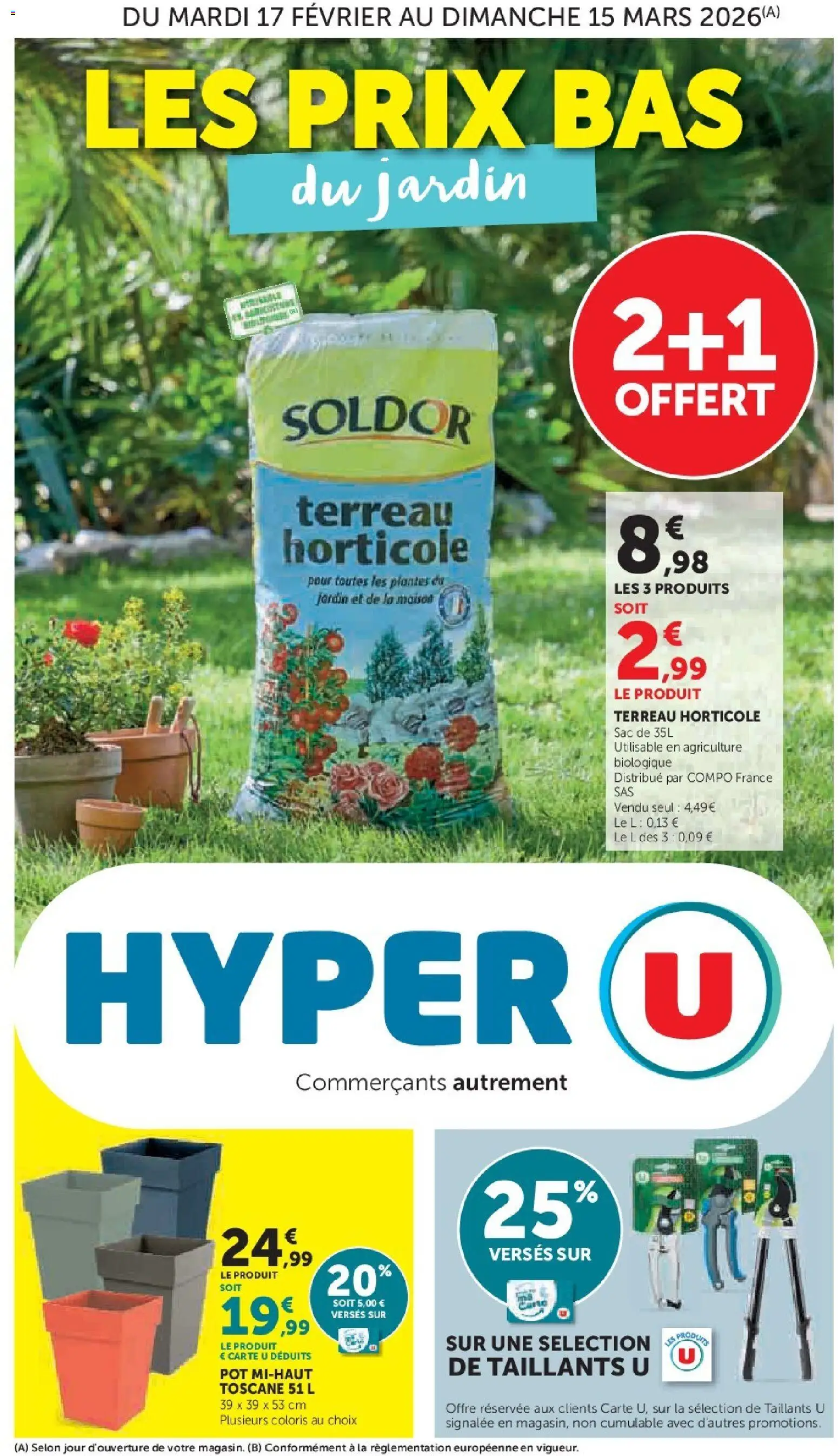 {H1} | Page: 1 | Produits: Sac, Plantes, Terreau, Terreau horticole