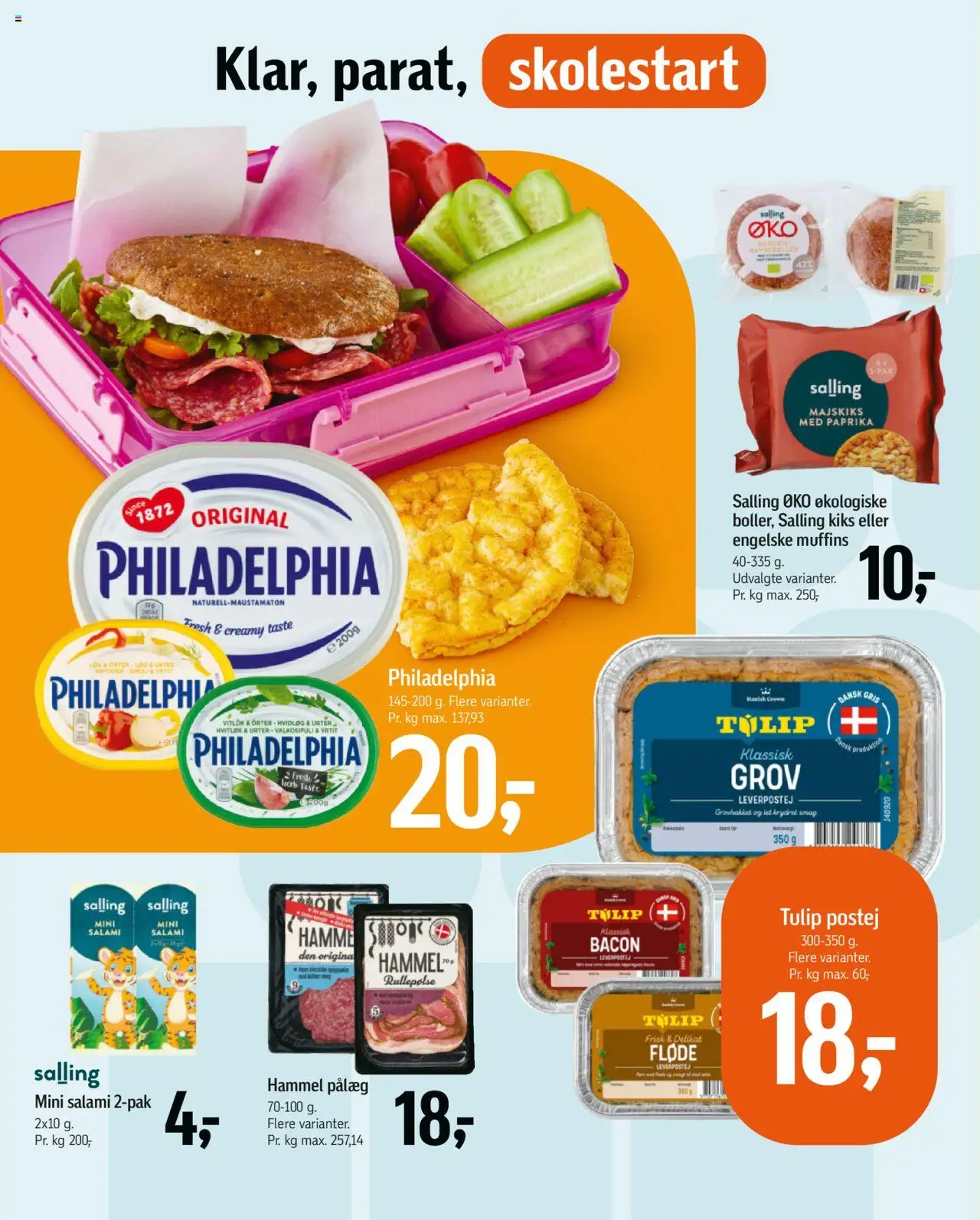 Føtex Tilbudsavis gyldig fra 01.08.2025 | Side: 15 | Produkter: Salami, Fløde, Rullepølse, Paprika