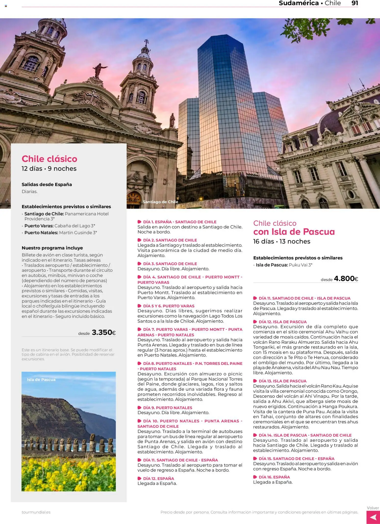 Viajes El Corte Inglés Centroamérica y Sudamérica │ válido desde el 01.01.2026 | Página: 90 | Productos: Té, Navegación