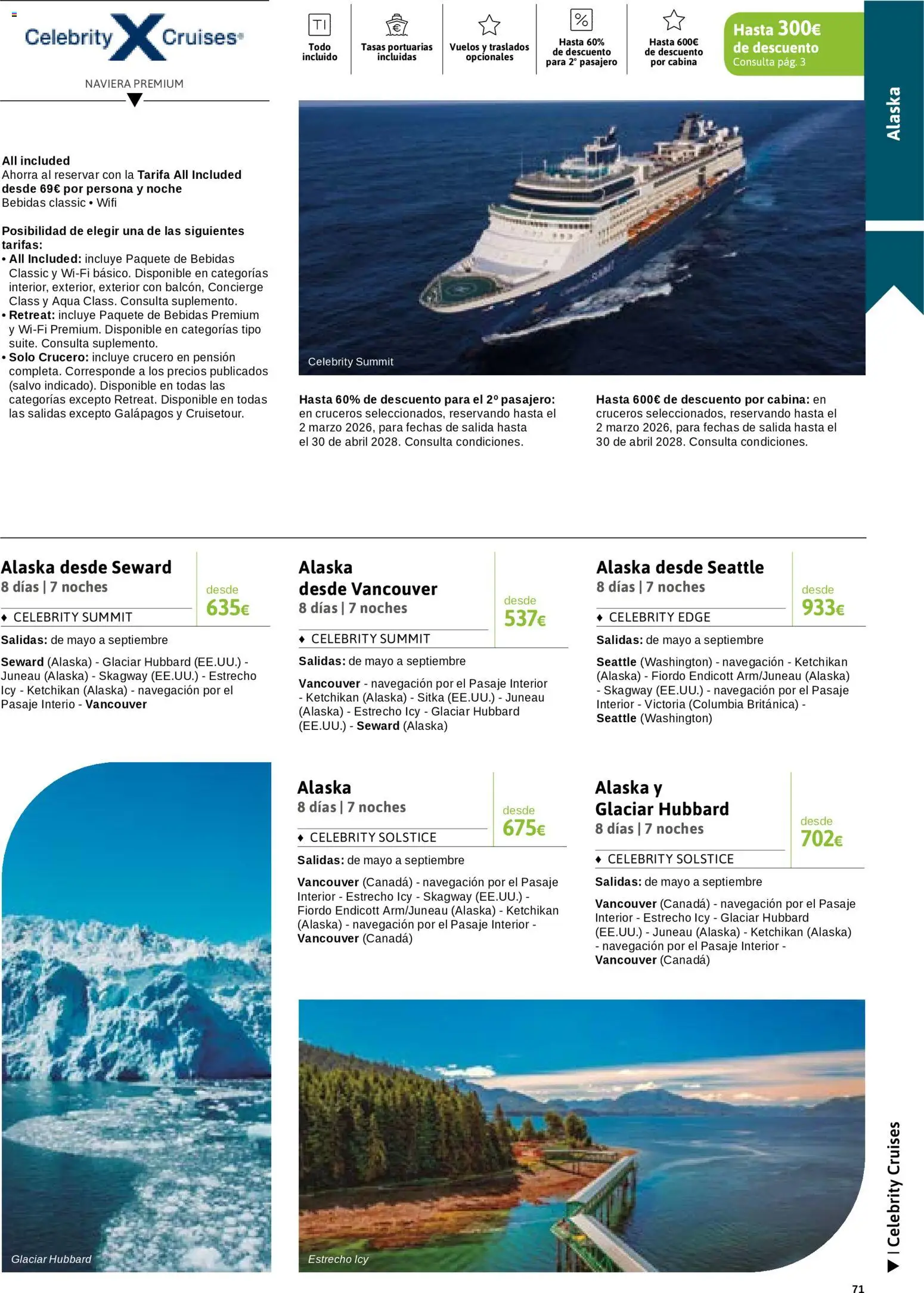 Viajes El Corte Inglés Semana del Crucero │ válido desde el 07.01.2026 | Página: 72 | Productos: Navegación