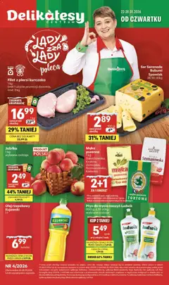 Pogląd oferty "Delikatesy Centrum Gazetka" - ważna od 22.01.2026